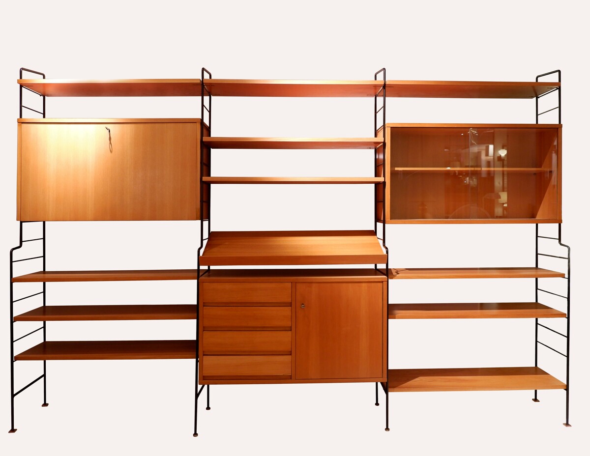 Vintage modulable WHB wall shelf - Germany 1960s