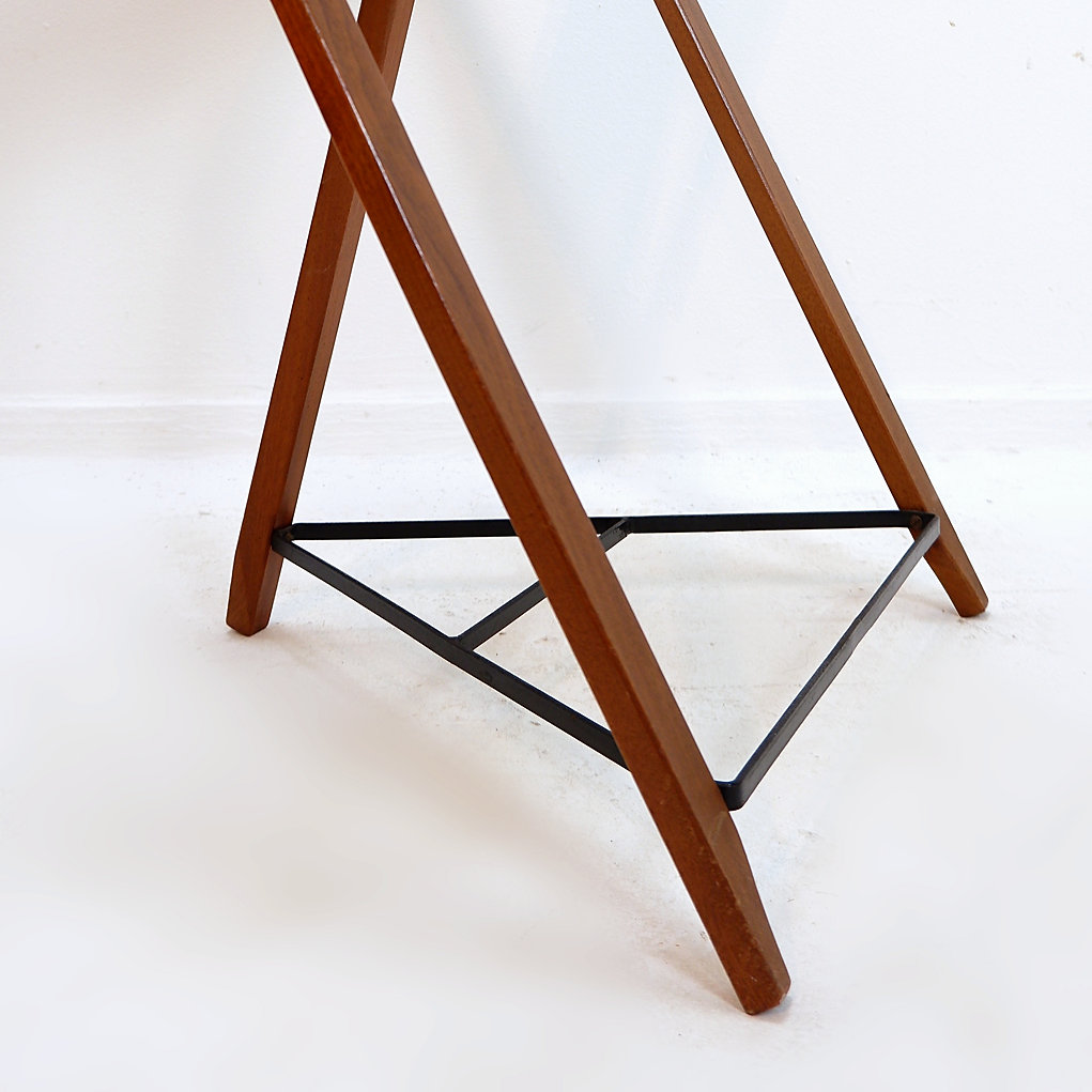 Vintage Valet stand by Lucien De Roeck for Bois Manu, Belgium, 1950s