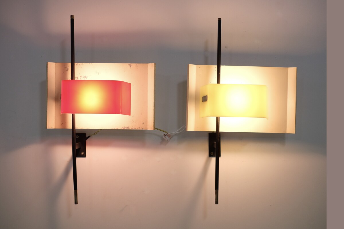 Wall Lamp by Bruno Gatta for Stilnovo,1955