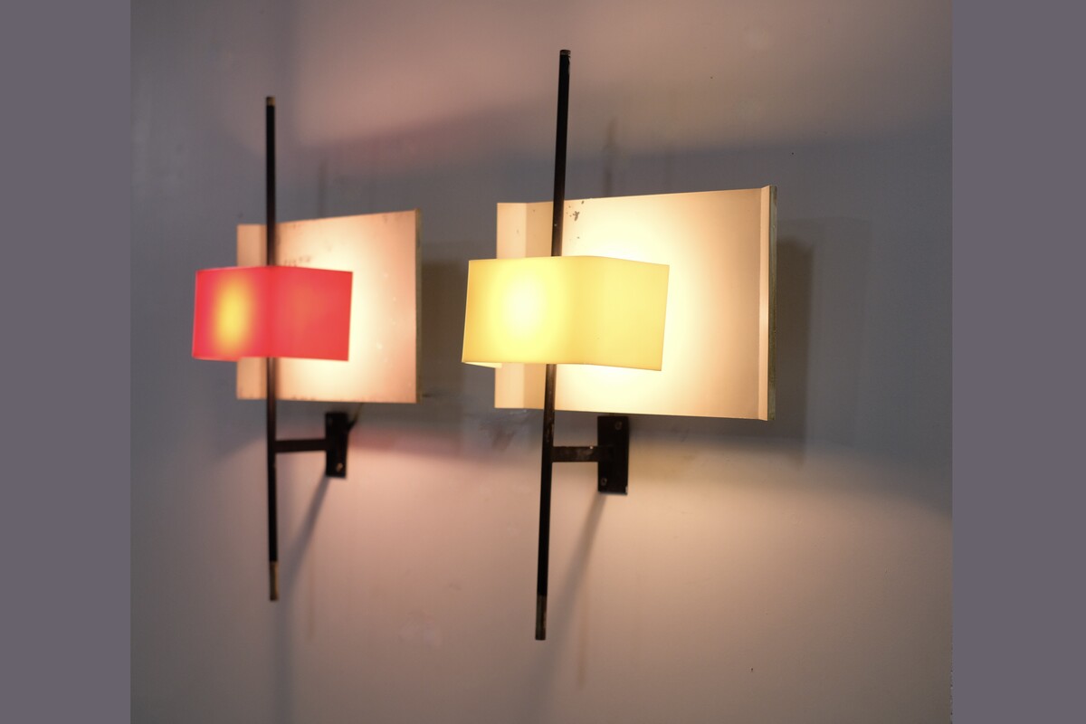 Wall Lamp by Bruno Gatta for Stilnovo,1955