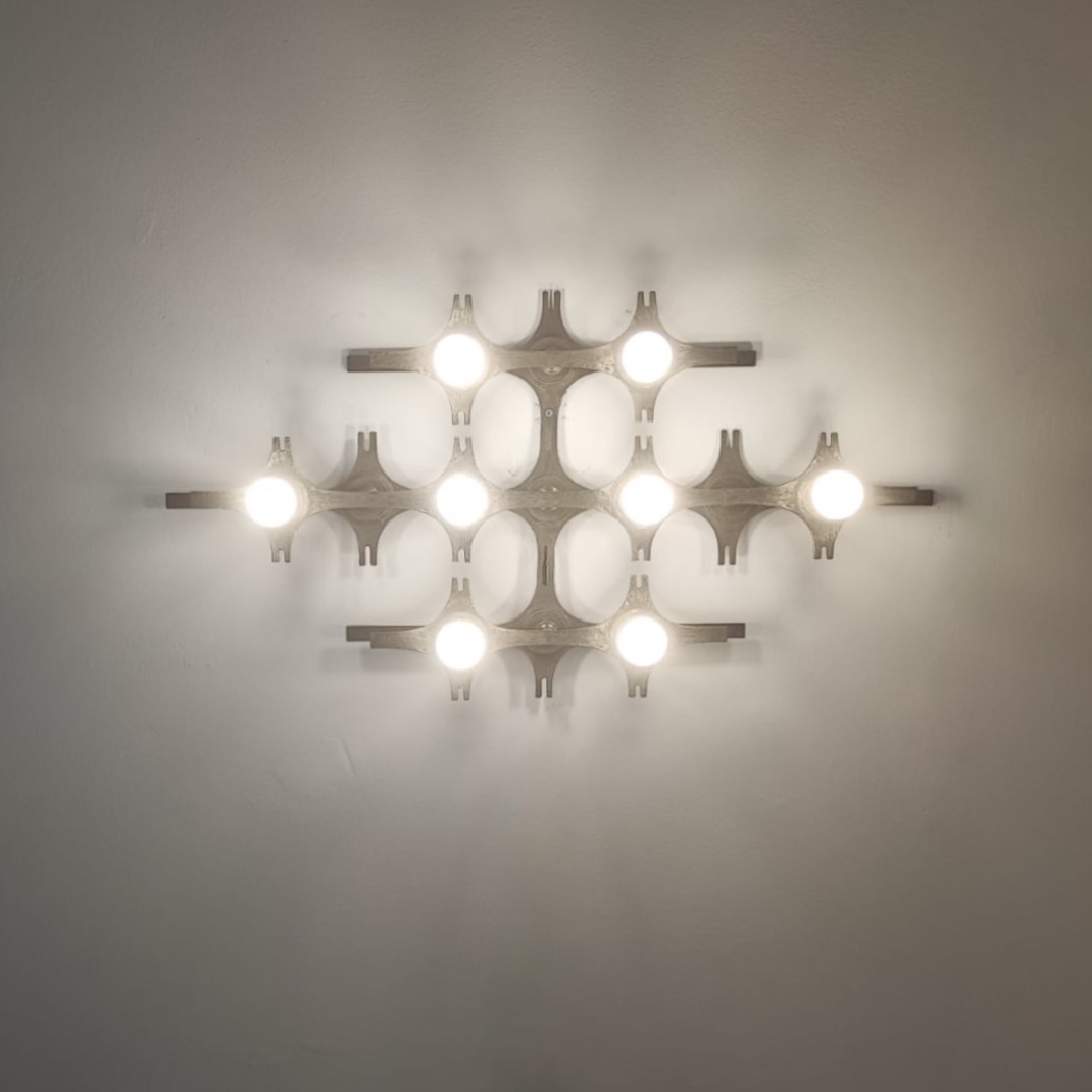 Wall lamp by Fantoni, 1960's