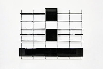 Wall unit E22 by Osvaldo Borsani for Tecno, 1950s